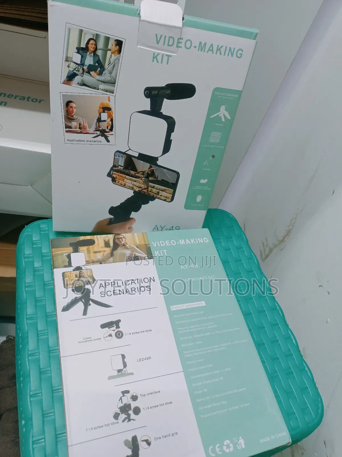 Hand Held Phone Stabilizer Portable Selfie Video Making Kit