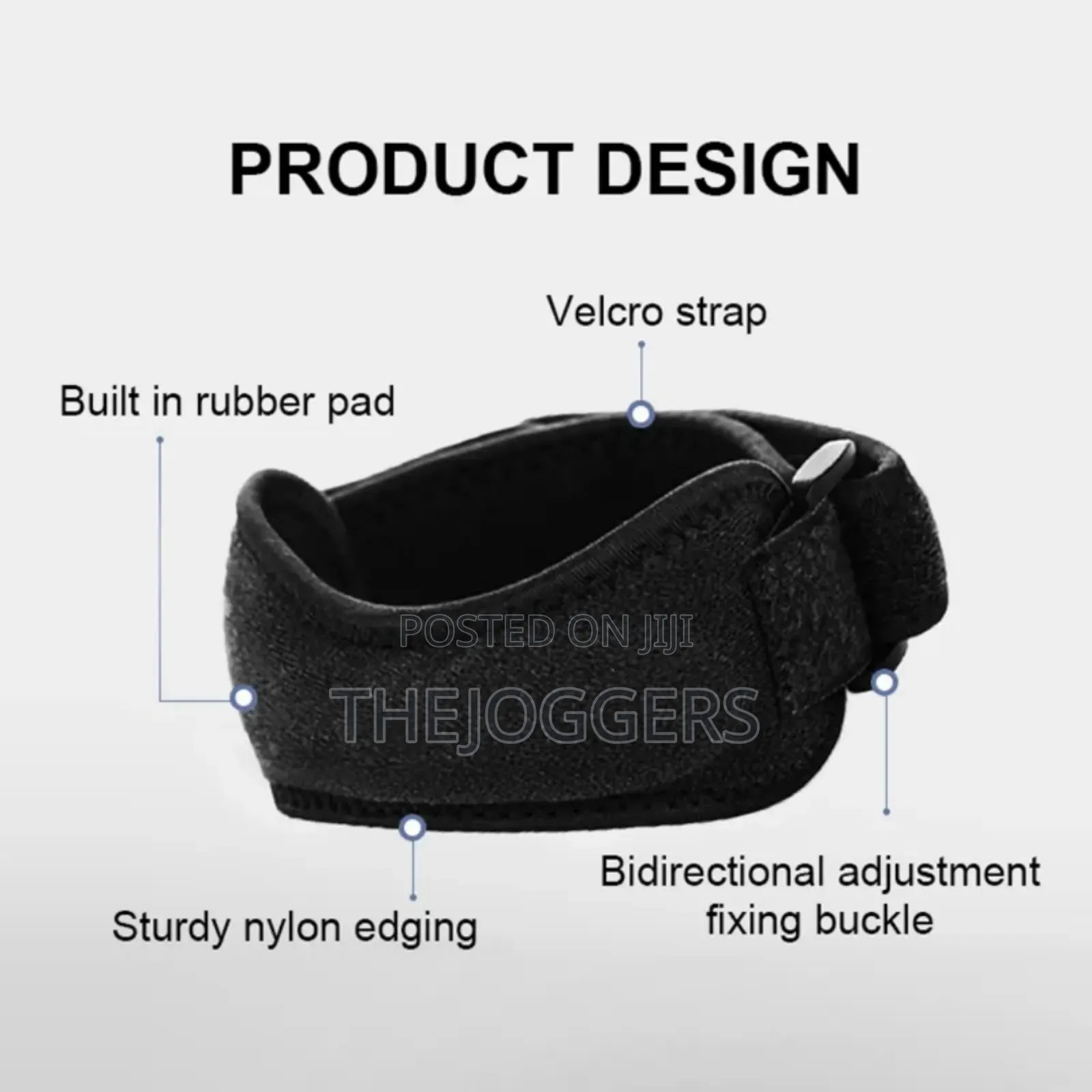 Adjustable Anti-Slip Knee Brace Patella Strap for Sports