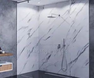 Bathroom Wall Glossy Uv Marble Sheet