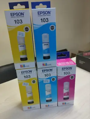 Epson 103 Ink Cyan Magenta Yellow Ink