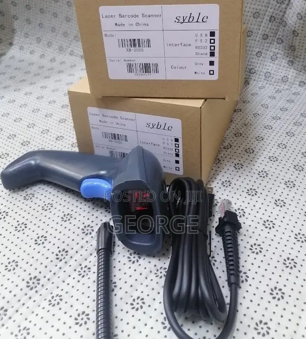 Brand New 
Syble Wired Laser Handheld Barcode Scanner