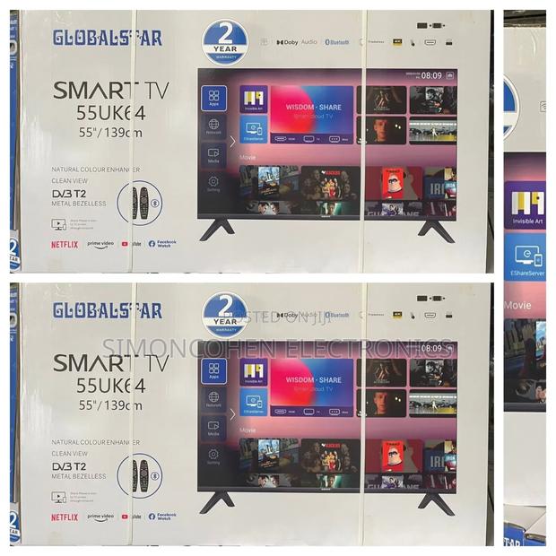 55 Inches Globalstar Smart Android Uhd Digital Tv - main view