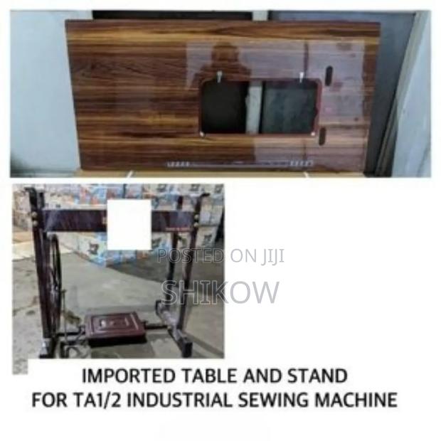 Table and Stand for Domestic Sewing Machine