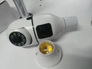 Real Time Viewing Rotating Bulb Camera