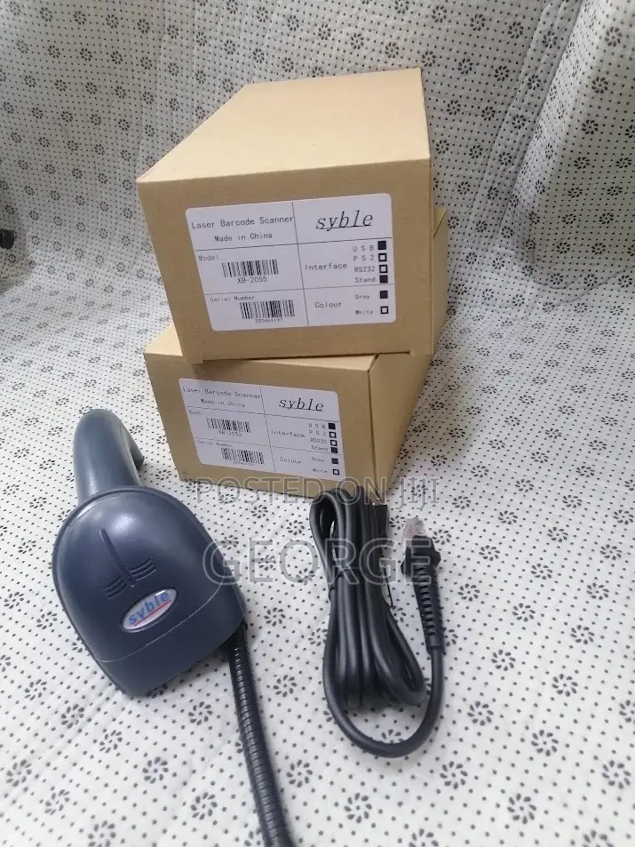 Slashed Price 
Syble Wired Laser Handheld Barcode Scanner