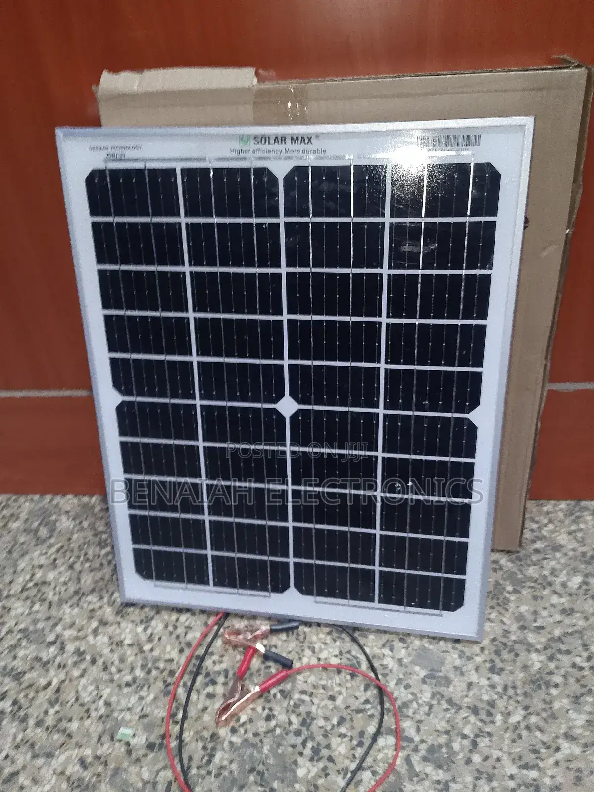 20 Watts Solar Max Panel,18 Volts Efficient Durable