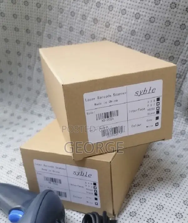 Well-Founded Syble Wired Laser Handheld Barcode Scanner