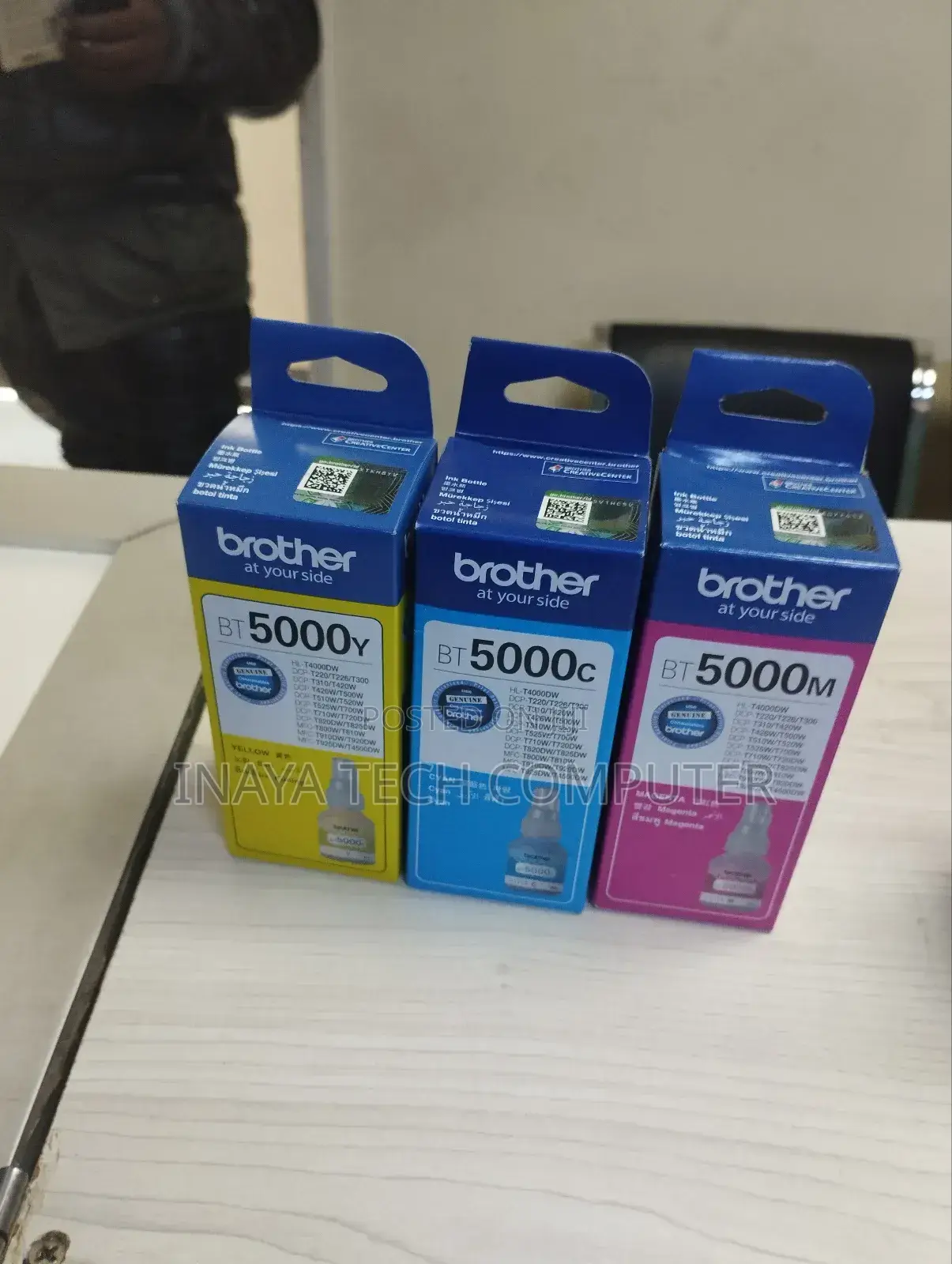 Brother Bt5000 (Yellow Cyan Magenta) Ink