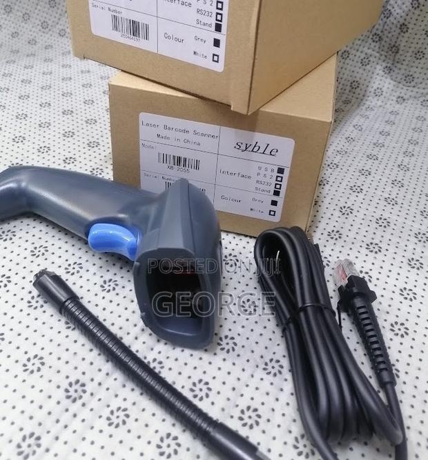 Non Comparable Syble Wired Laser Handheld Barcode Scanner
