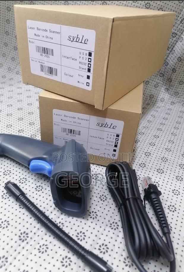 Attested Quality Syble Wired Laser Handheld Barcode Scanner - main view