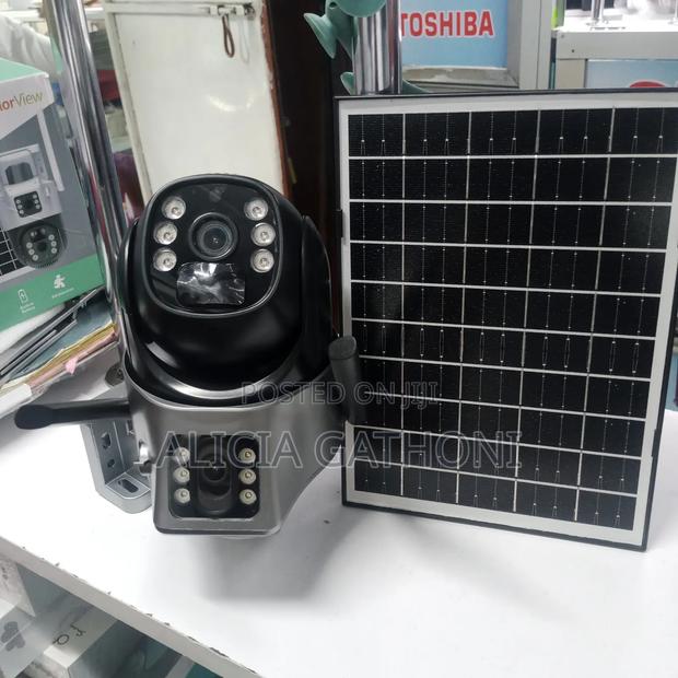 Dual Lens Wifi Outdoor Solar Camera