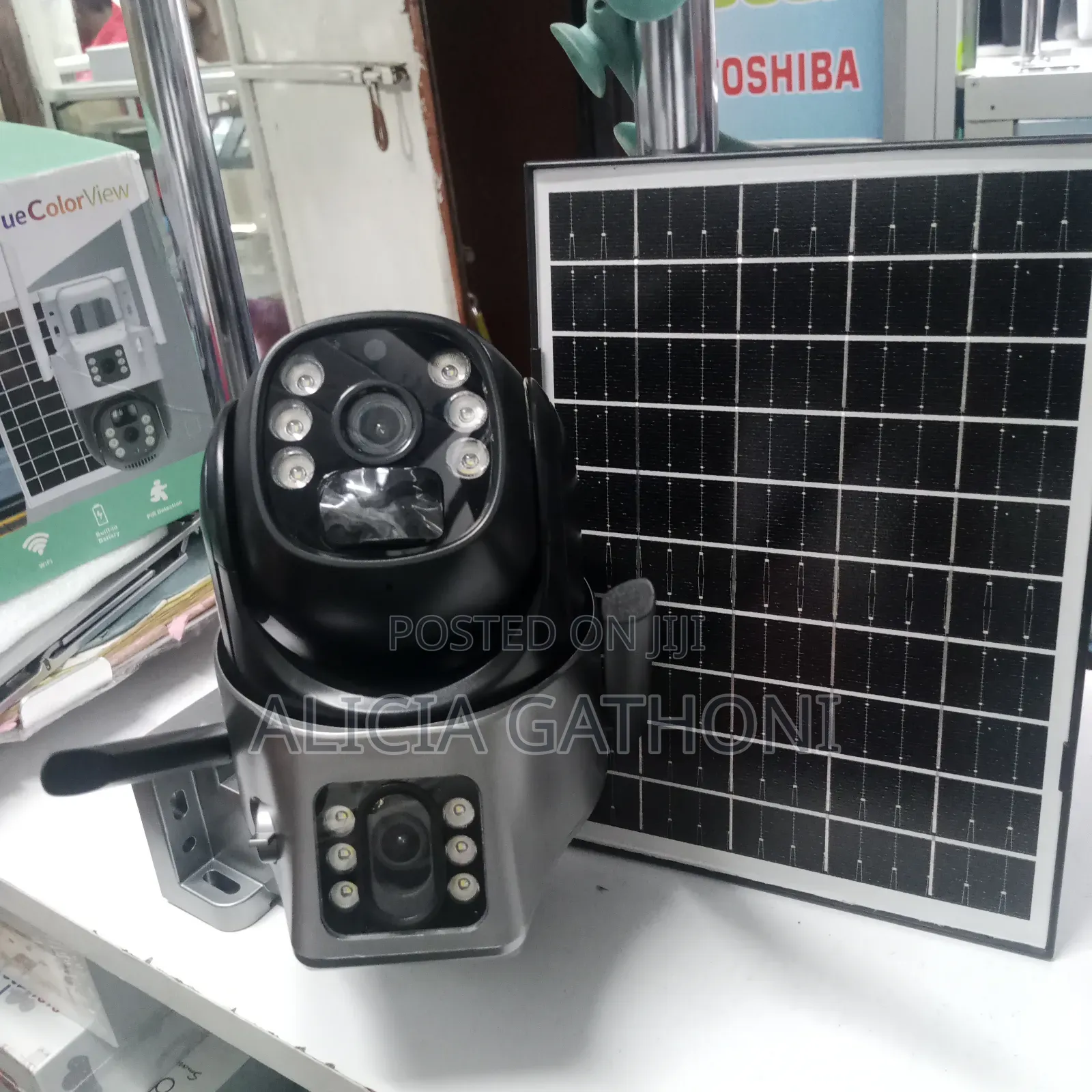 4g Outdoor Dual Lens Outdoor Solar Camera