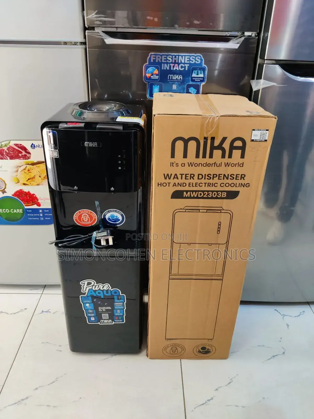 Mika Dispenser Hot and Cold With Child Safety Lock
