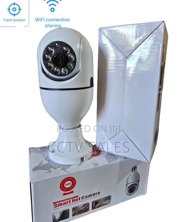 Wireless PTZ Camera 1080p Wifi Dual Lens Bulb Camera Bulb - main view