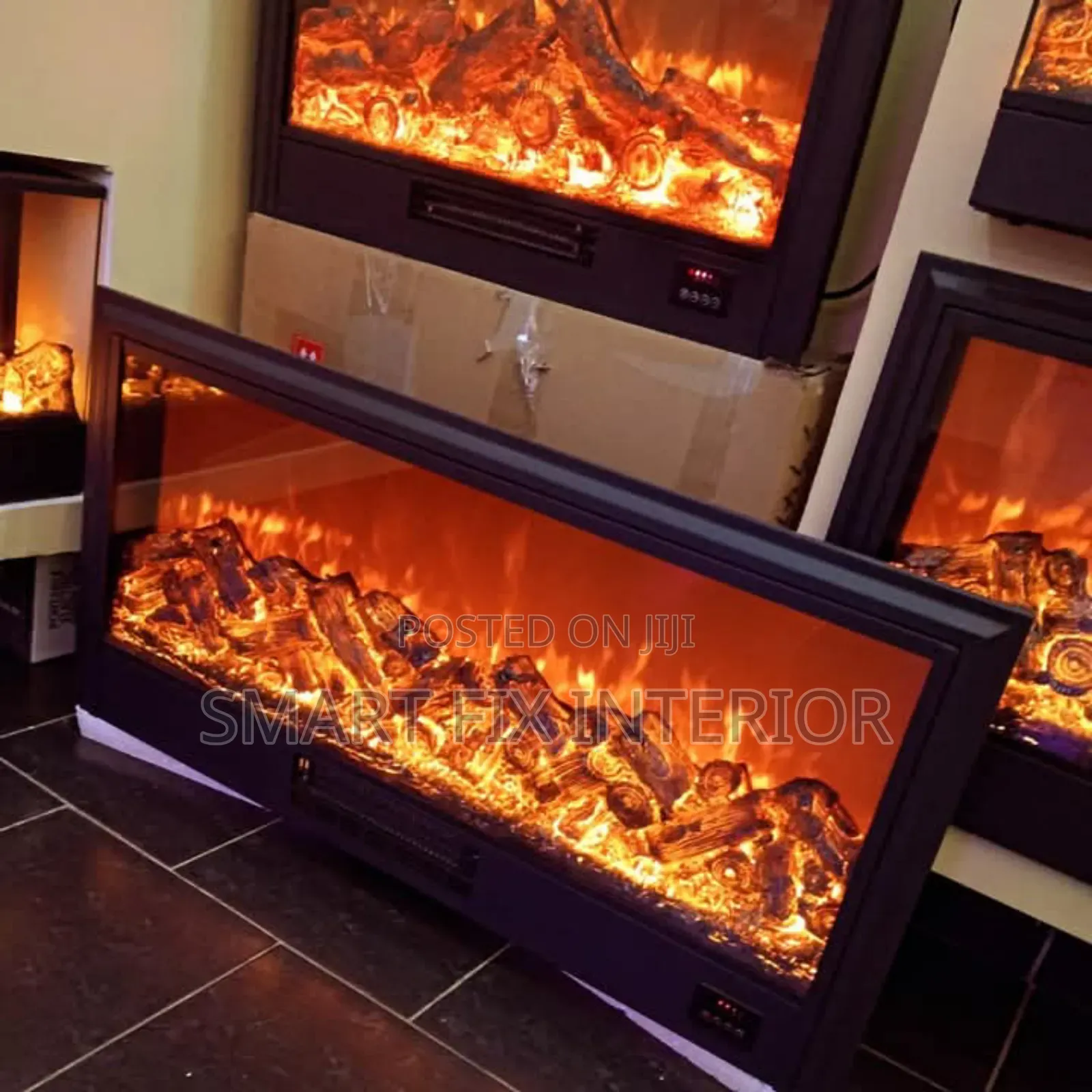 Electrical Fireplace/Tv Stand/Fluted Panels Installation