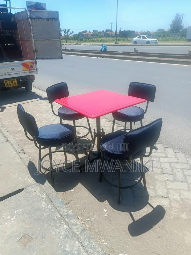 Restaurant Set of Stools and a Table