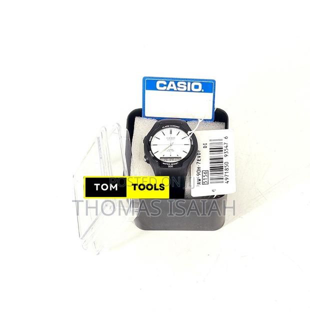 Casio Aw-90h-7evdf Dual Time Analogue Digital Watch - thumbnail 3