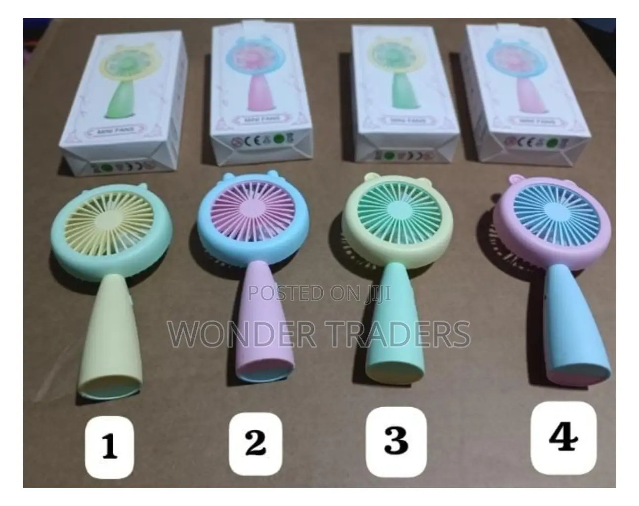 Portable Mini Hand Fan, Usb Charging With an Internal