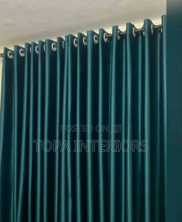 Dark Green Room Darkening Blackout Curtains Room for Bedroom Privacy