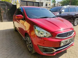 Mitsubishi Mirage 2016 Red