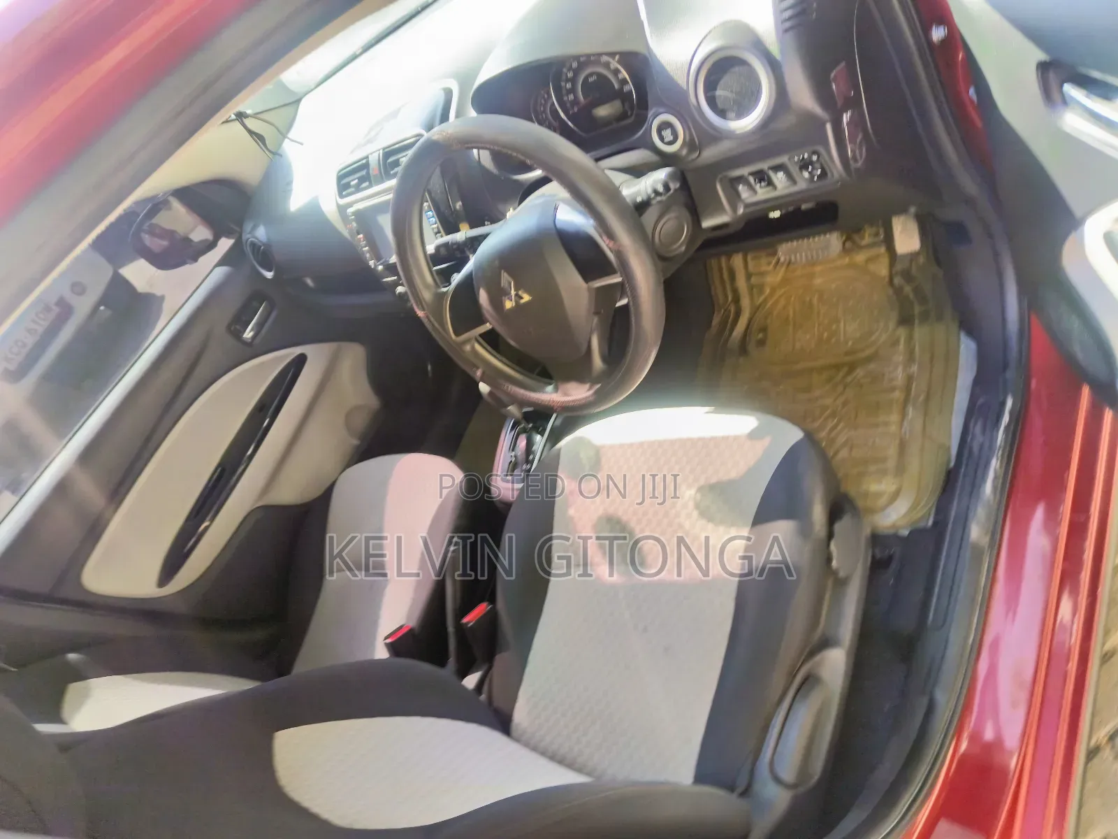 Mitsubishi Mirage 2016 Red