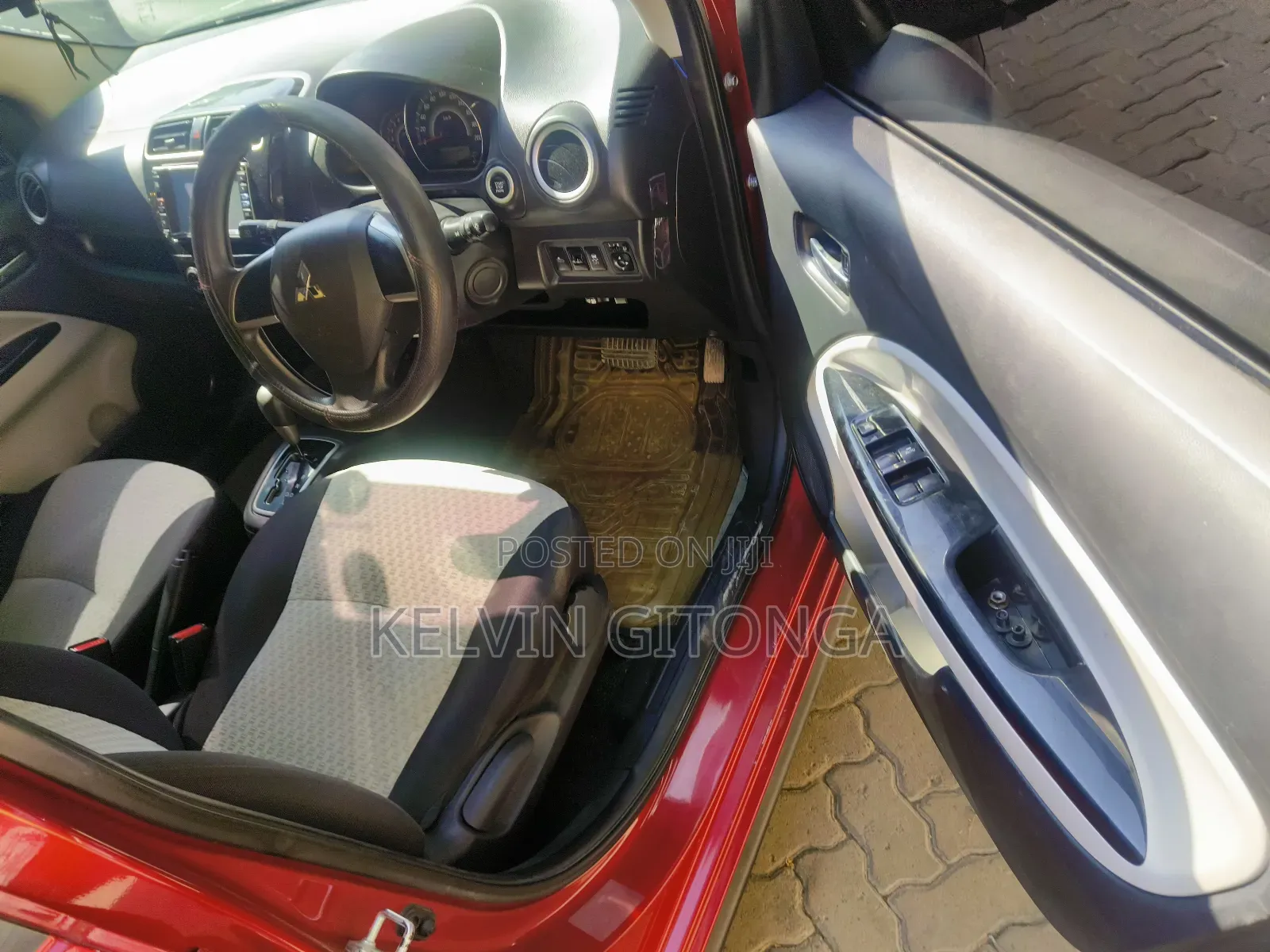Mitsubishi Mirage 2016 Red
