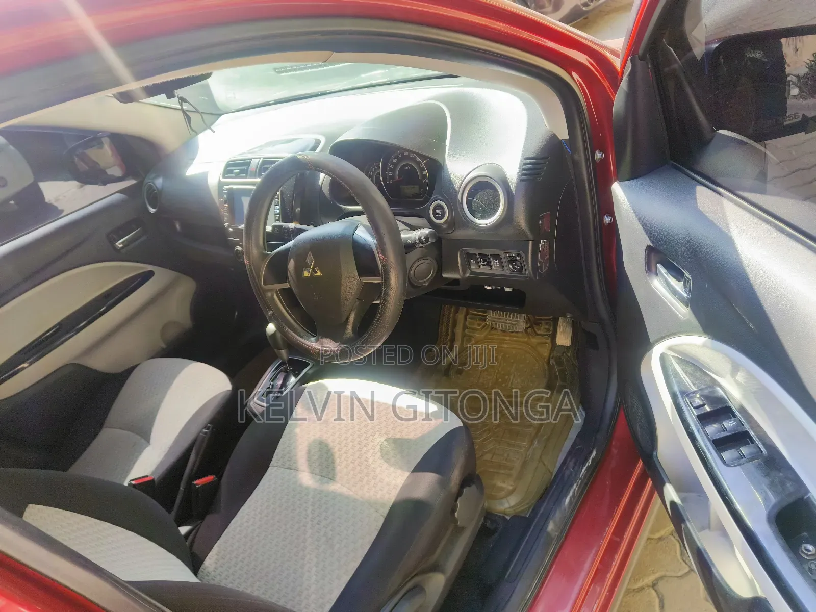 Mitsubishi Mirage 2016 Red
