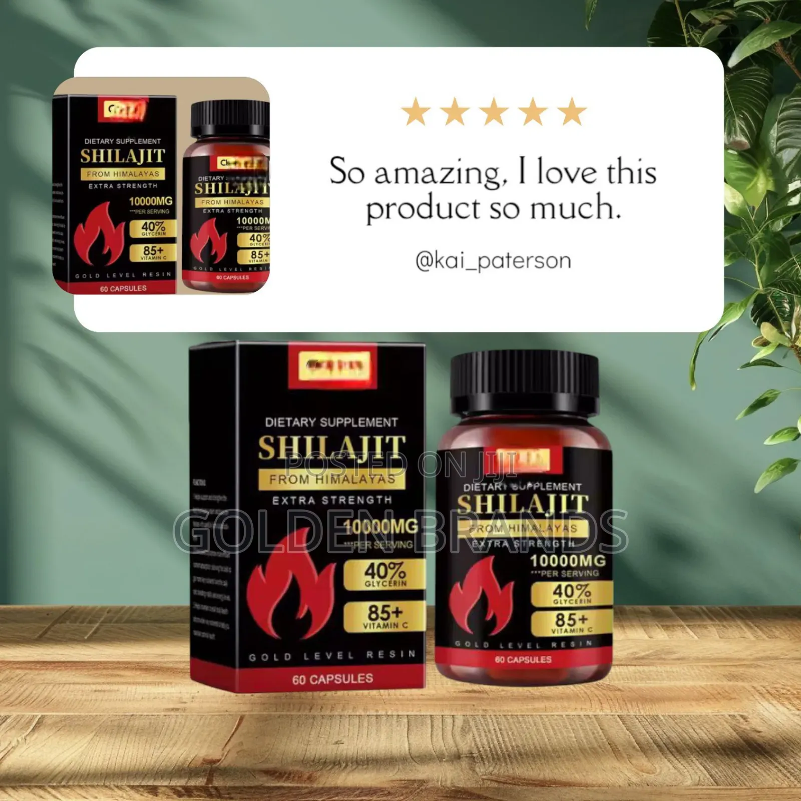 Shilajit Men's Performance Booster 60 Caps