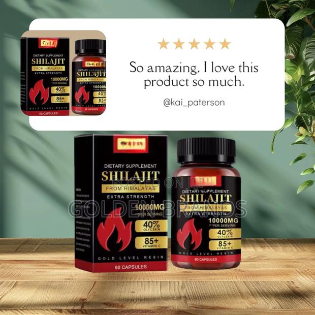 Shilajit Men's Performance Booster 60 Caps - main view