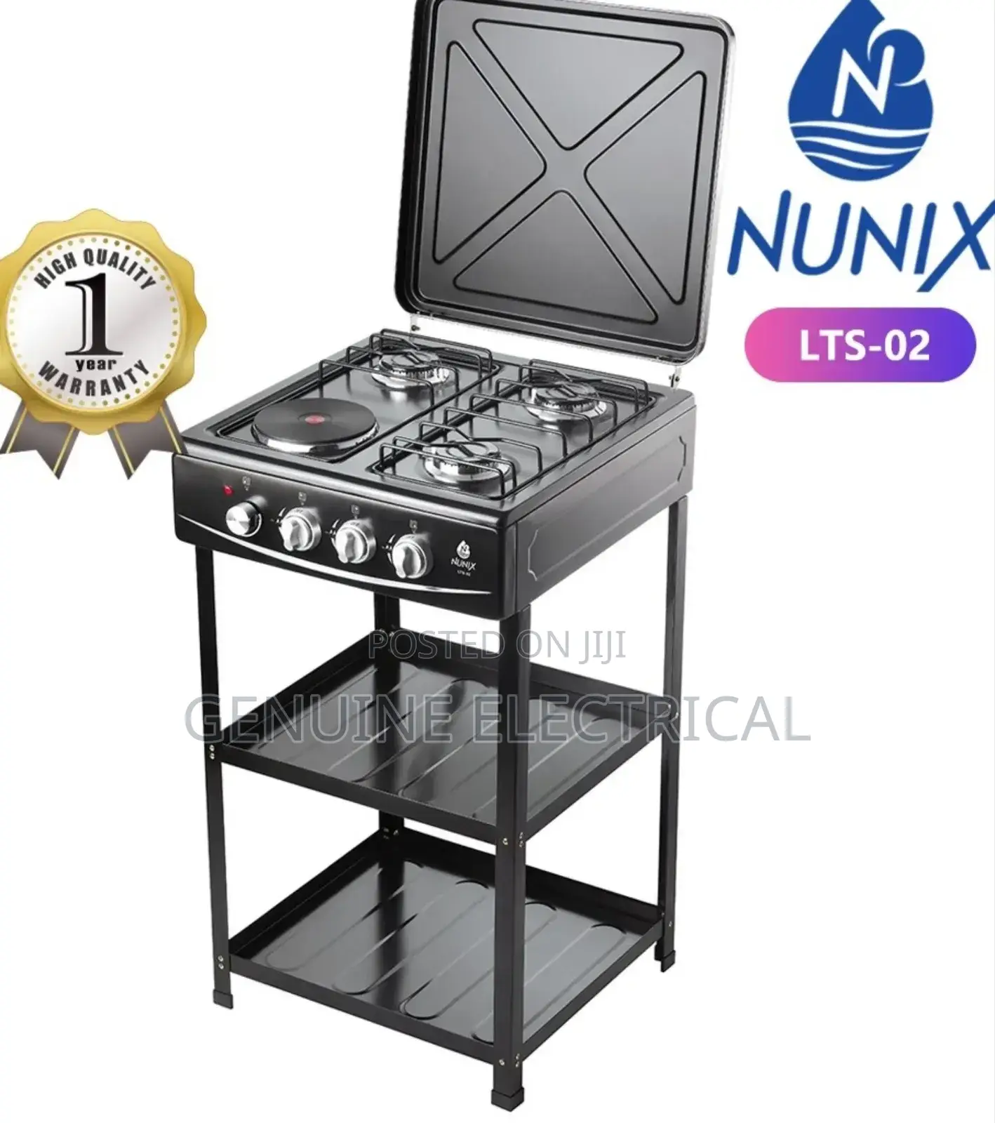 Standing Cooker With Shelves