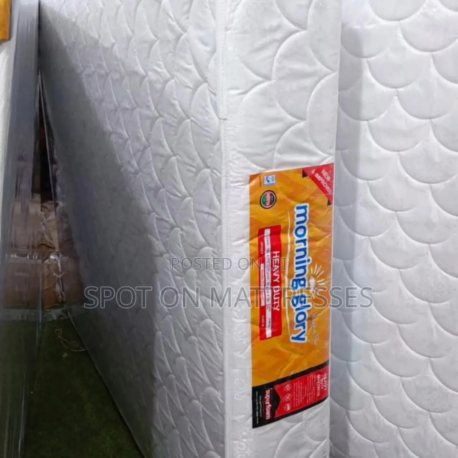 10inch Thick 5by6 Whitish Heavy Duty Quilted Mattresses.