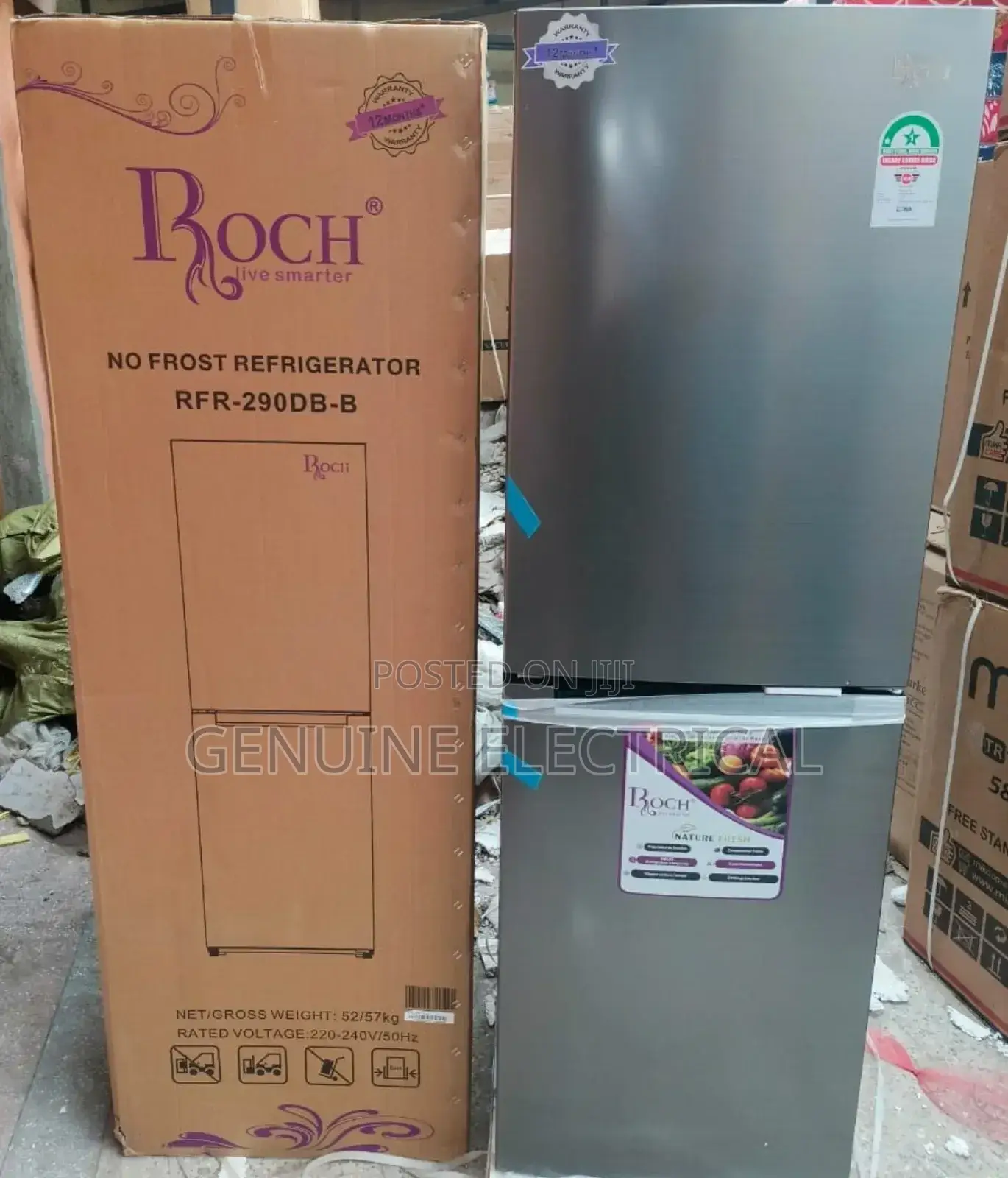 325litres Bottom Freezer Fridge