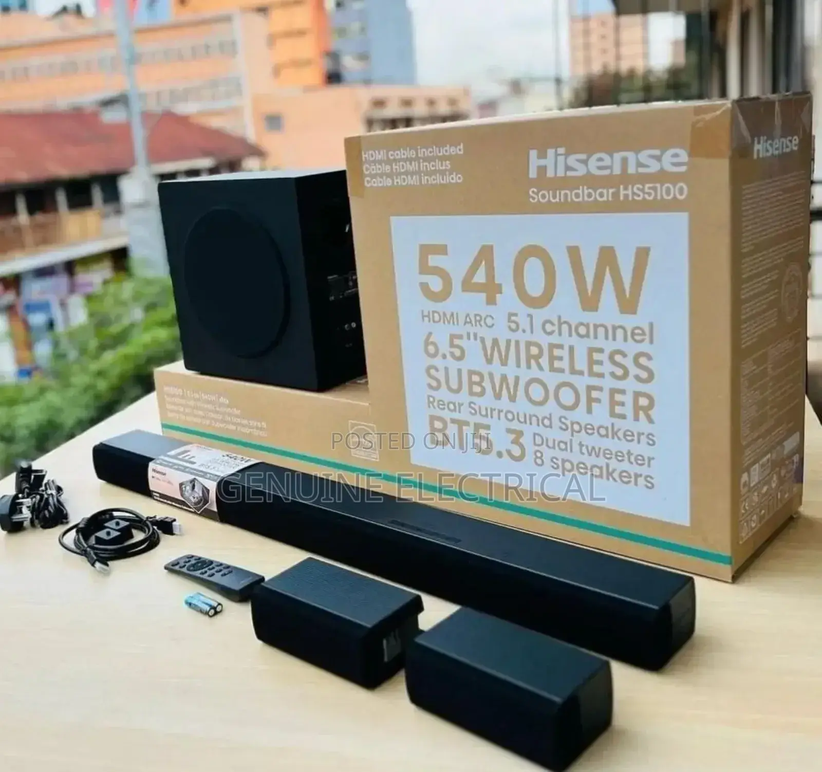 540watts Hisense Soundboard 5.1