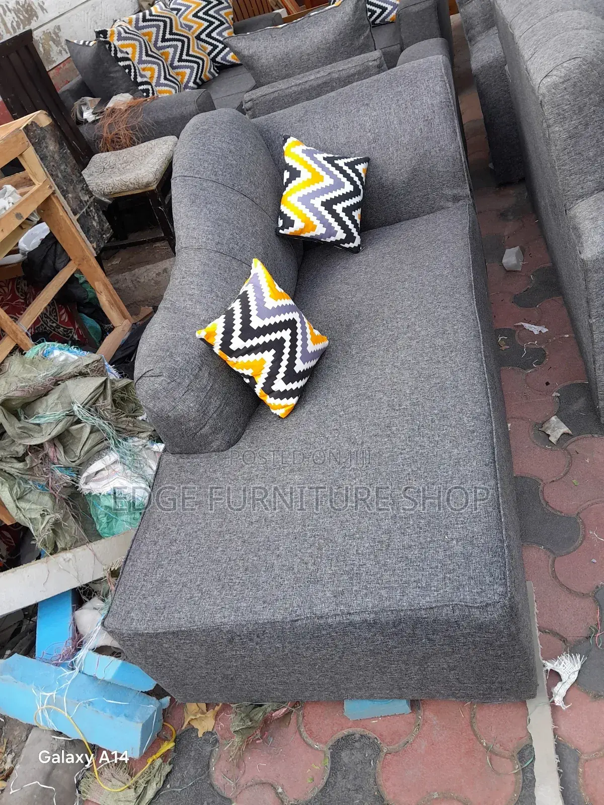 Bedsofa Available in Grey Colour