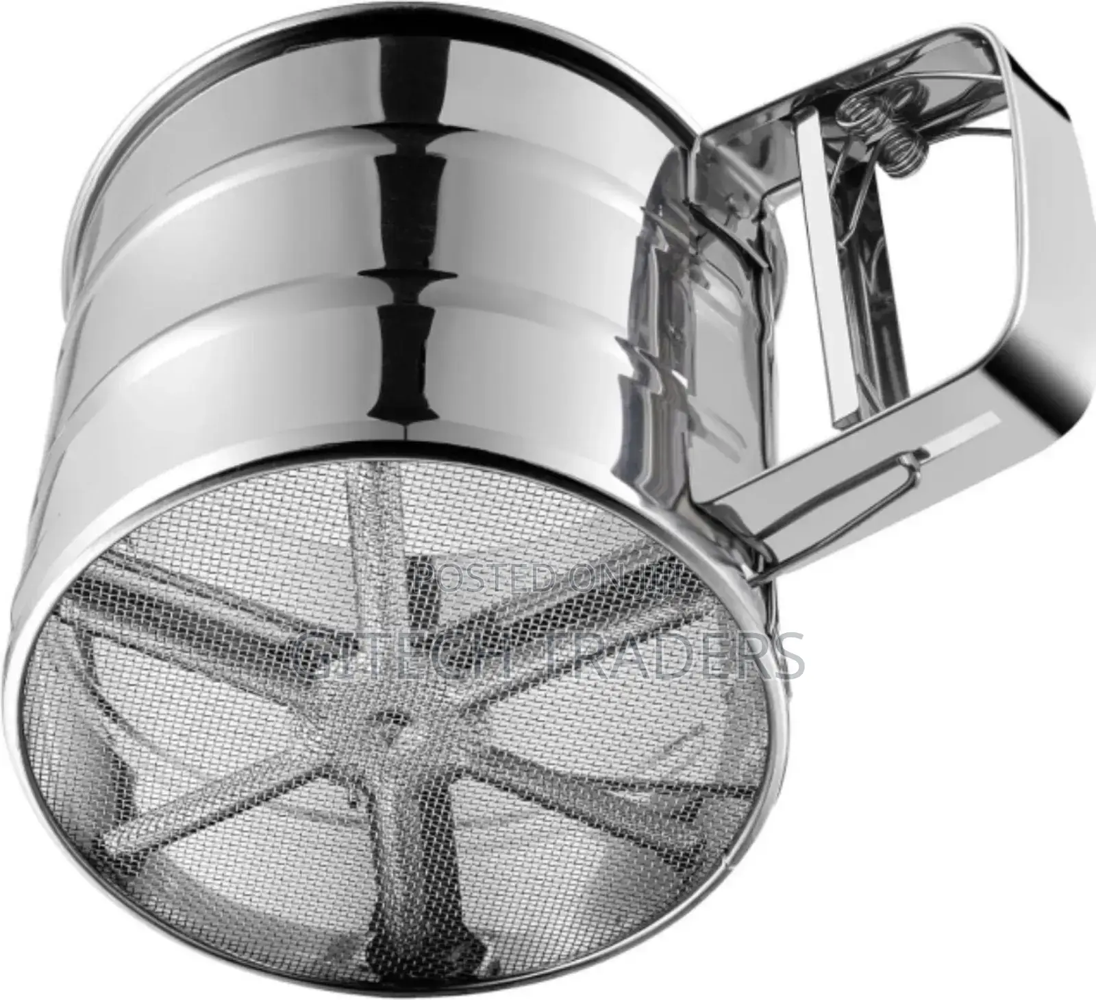 *Handheld Stainless Steel Flour Sieve