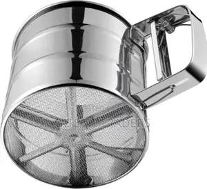 *Handheld Stainless Steel Flour Sieve