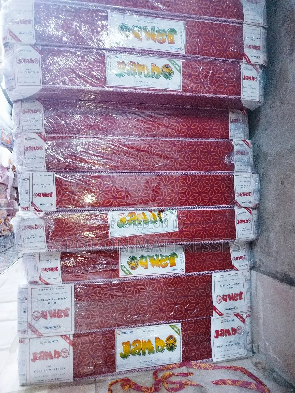 Bobmil Jambo 3by6 6inch Hd Mattresses + Free Delivery! 
