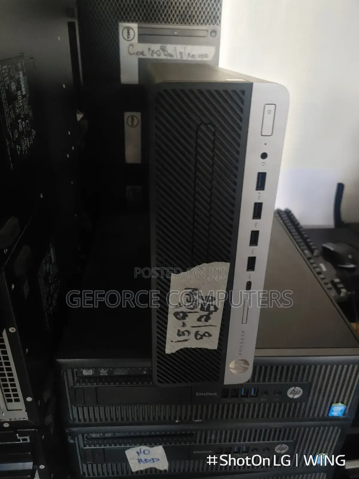 Desktop Computer HP ProDesk 600 G4 16GB Intel Core I5 HDD 500GB