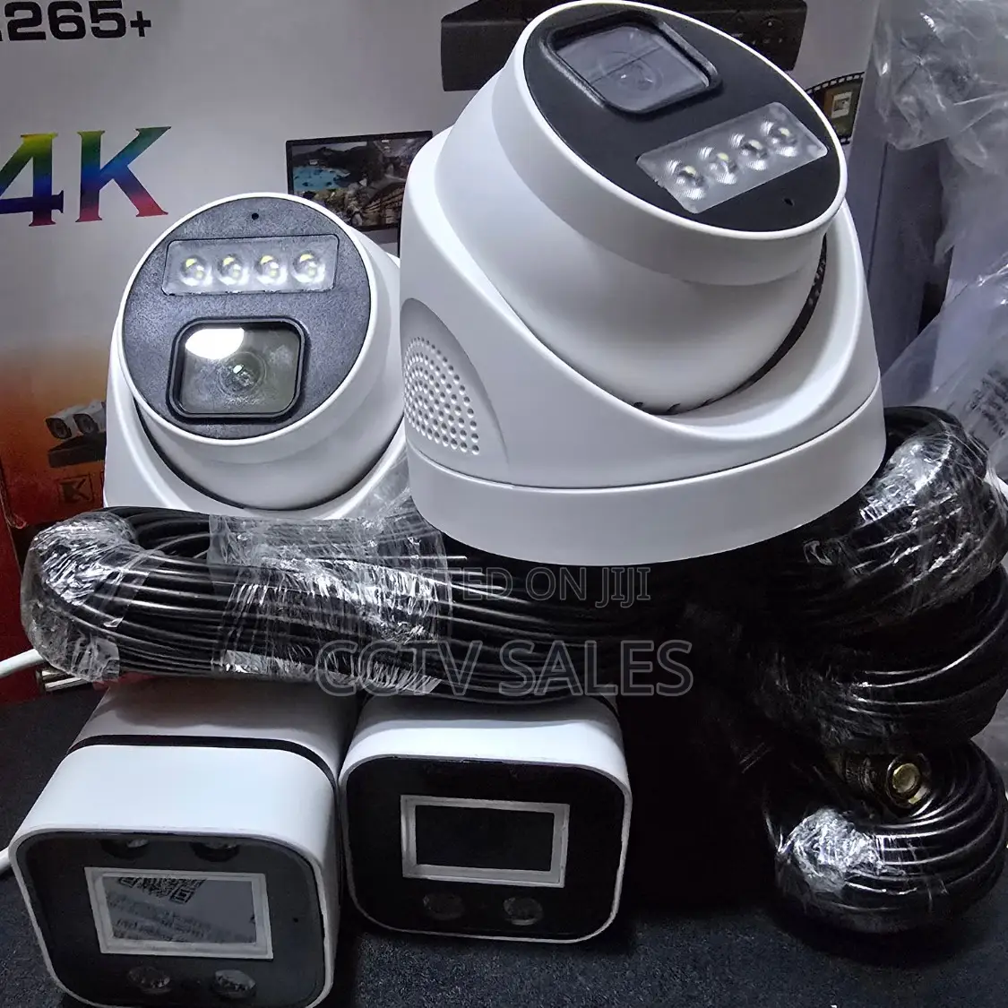 2 Megapixels Smart Hd CCTV Cameras Full Kit