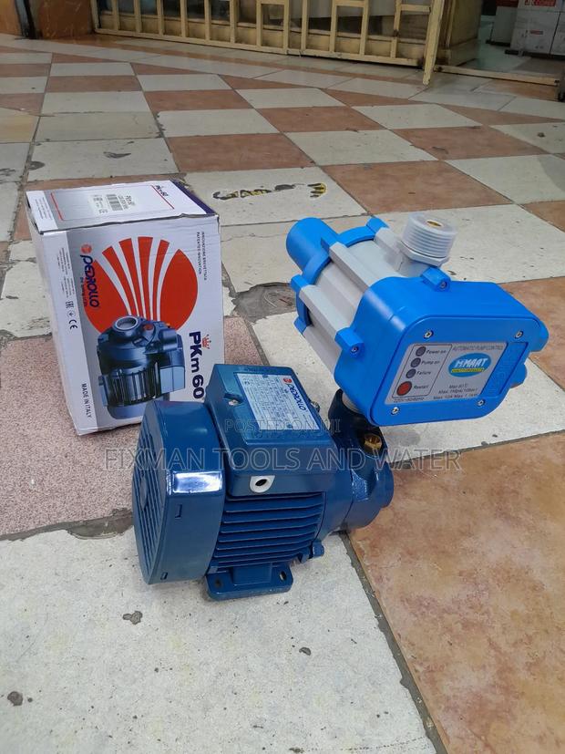 Pedrollo 0.5 Hp Water Pump With Pressure Control Switch - main view