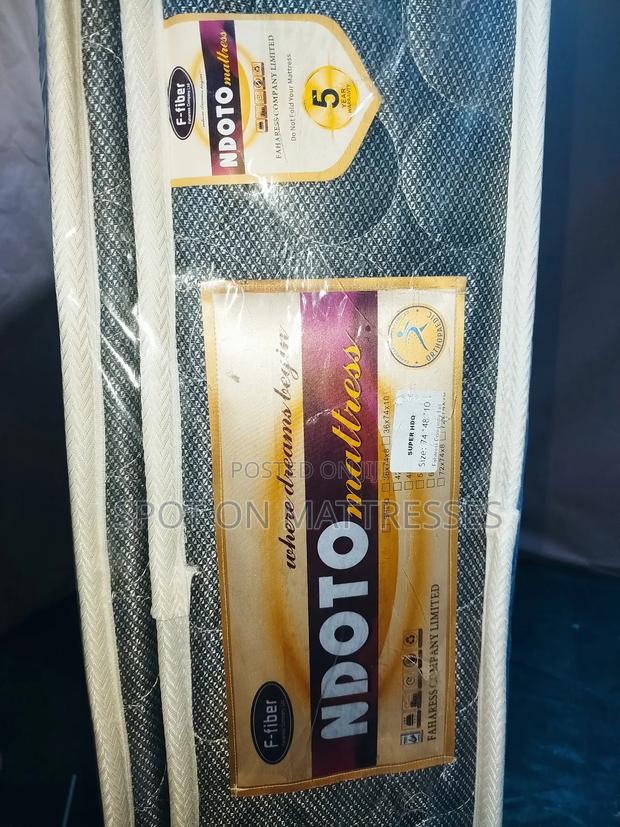 Warranty Enabled! 5by6 10inch Pillowtop Super Heavy Duty.