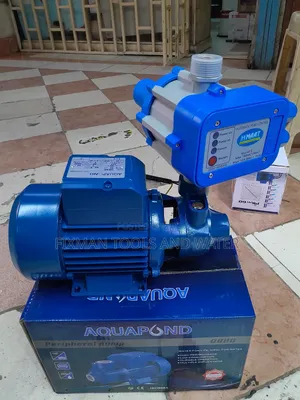 Italian Aquapond Water Pump 0.5 Hp + Pressure Control Switch