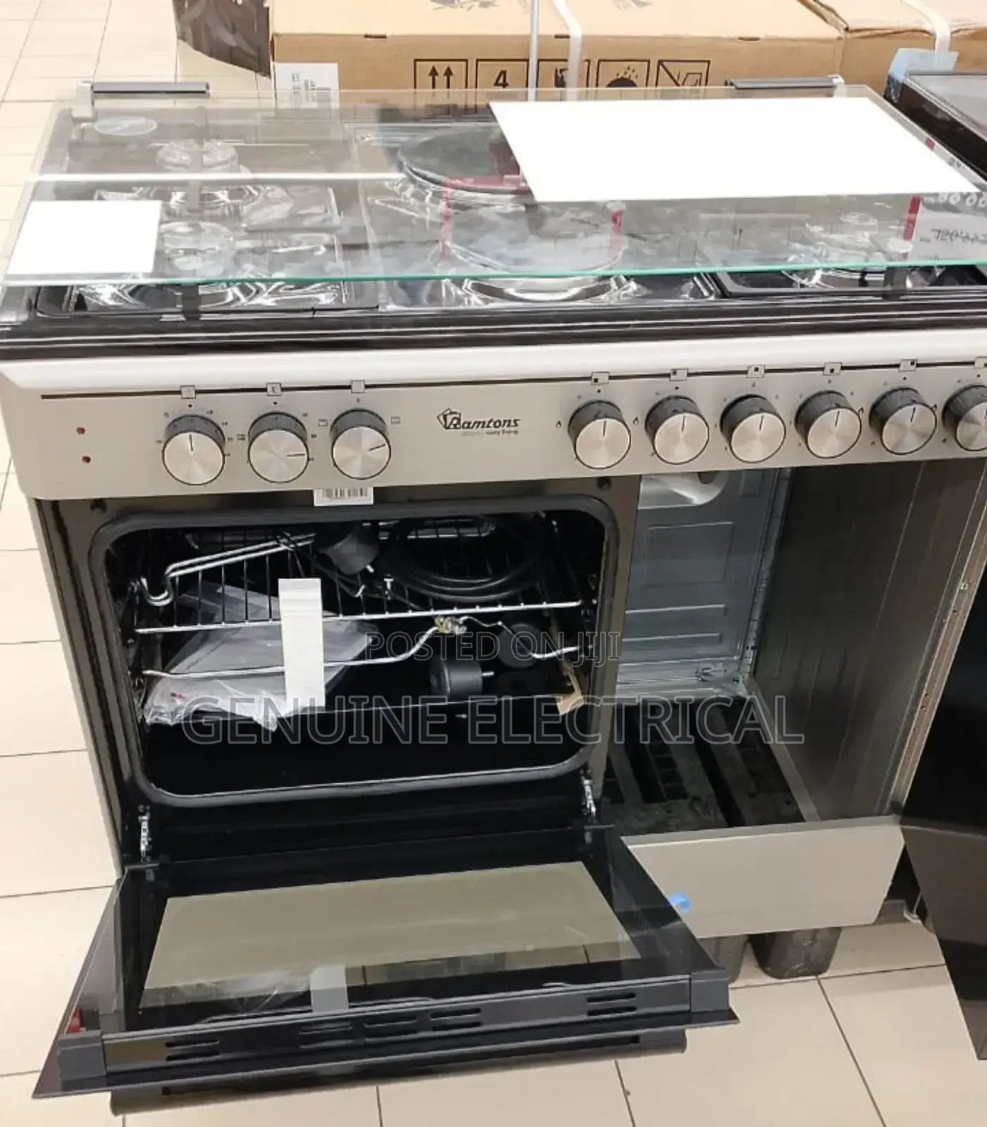 Ramtons 60by90 Stainless Steel Cooker
