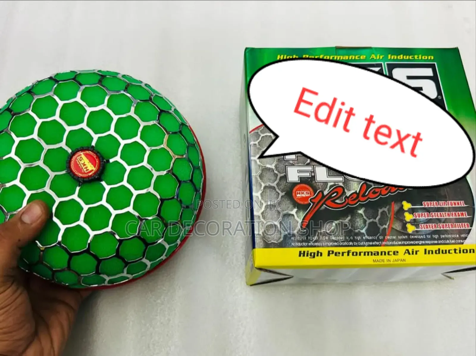 Brand New Green Mushroom Air Filter