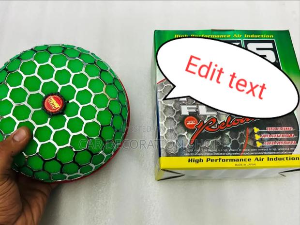 Brand New Green Mushroom Air Filter