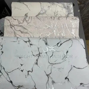 White Black Marble Wallpaper Available