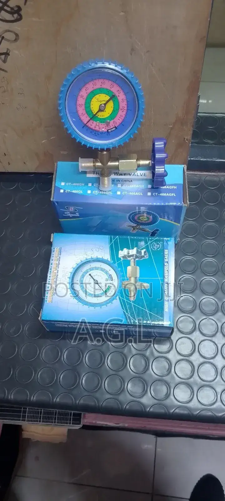 Single Manifold Gauge High And Low Pressure