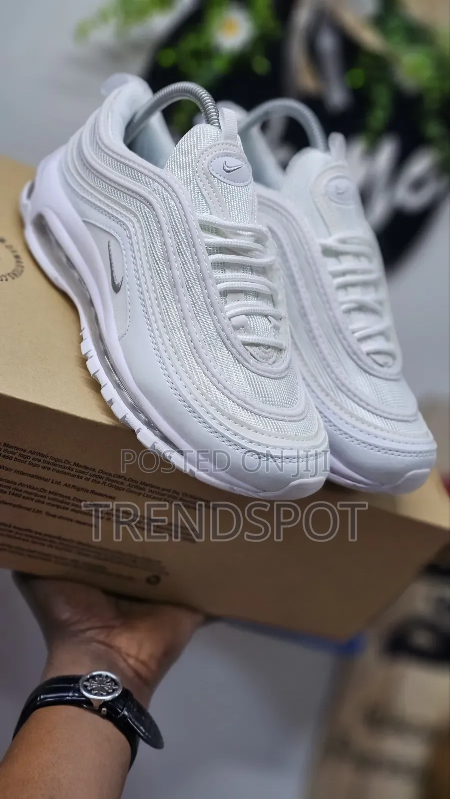 Airmax 97 All White Size 40 -45