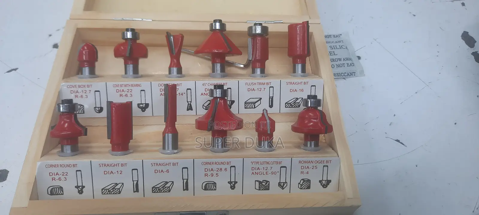 8mm Shank Router Bits/12 Pieces Router Bit Set