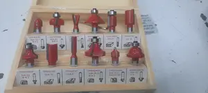8mm Shank Router Bits/12 Pieces Router Bit Set